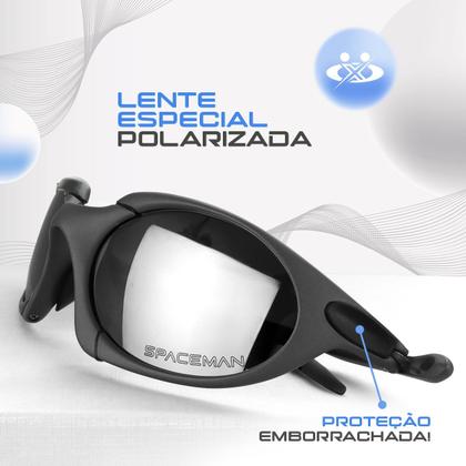 Imagem de oculos sol lupa metal cinza masculino proteção uv + case Black Iridium presente qualidade premium praia todo metal verão