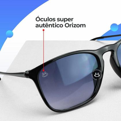 Imagem de Oculos Sol Masculino Protecao Uv Aço Inox Quadrado Casual