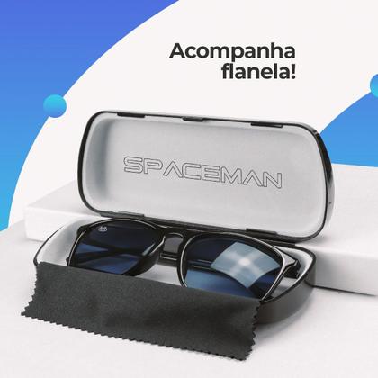 Imagem de oculos sol masculino protecao uv quadrado aço inox case estiloso lente preta presente moda masculina