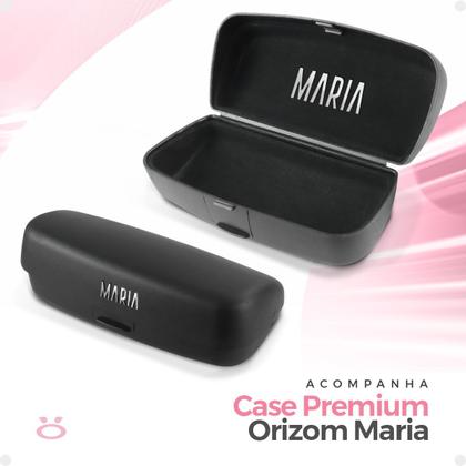 Imagem de Oculos Sol Polarizado Feminino UV400 Quadrado Preto Premium + Case Original Presente Tendencia Mulher