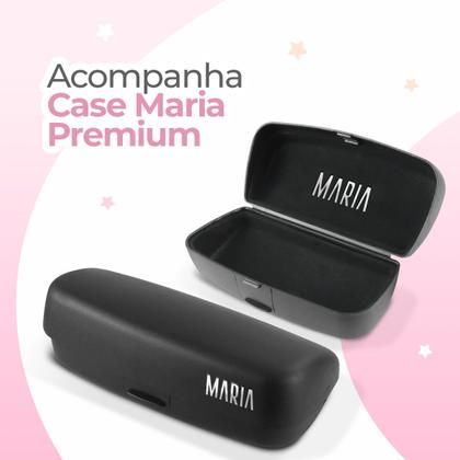 Imagem de oculos sol proteção praia uv feminino vintage social + case luxo original acetato delicado moda qualidade premium verão