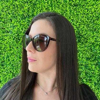 Imagem de Óculos Solar Bulget Bg8105 G21 Demi Lente Marrom Degradê