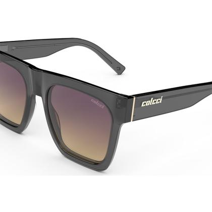 Imagem de Óculos Solar Colcci Brooklyn C0200d49a7 Fumê Brilho  Lente Degradê Roxo