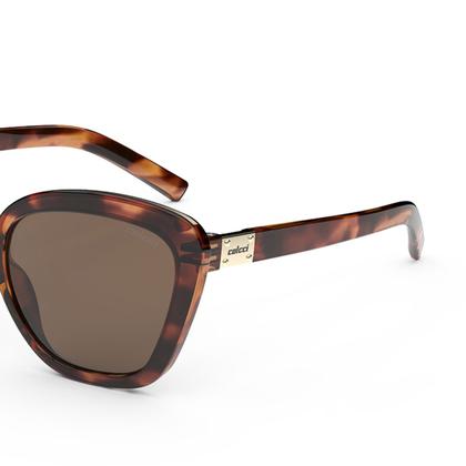 Imagem de Óculos Solar Colcci Ceu C0186f2102 Demi Marrom Brilho Lente Marrom -