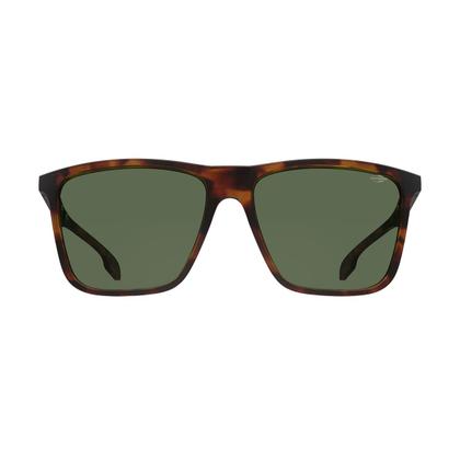 Imagem de Óculos Solar Mormaii Hawaii M0034f3971 Marrom Fosco Demi Lente Verde