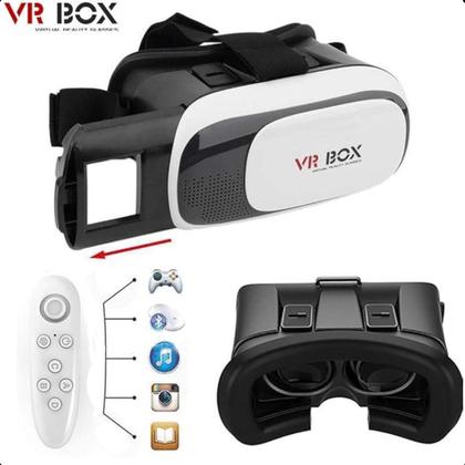 Imagem de Óculos VR Box 2.0 3D Realidade Virtual Android iOS Filme Jogos