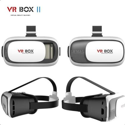 Imagem de Óculos VR Box 2.0 3D Realidade Virtual Controle Bluetooth para Filmes e Jogos