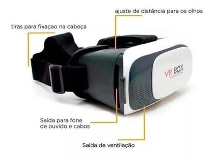 Imagem de Óculos VR Box 2.0 c/ Controle - Realidade Virtual 3D