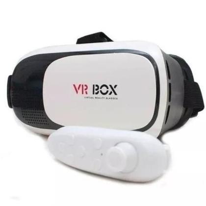 Imagem de Óculos Vr Box 2.0 Realidade Virtual + Controle Cardboard 3d