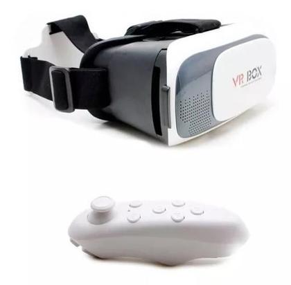 Imagem de Óculos VR Box 3D 2.0 c/ Controle Bluetooth - VR Box 2.0