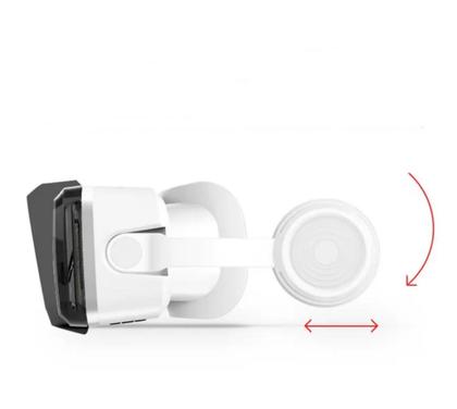 Imagem de Oculos Vr Realidade Virtual 3d Com Fone De Ouvido Bluetooth Shinecon