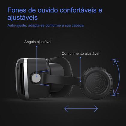 Imagem de Óculos VR Realidade Virtual Shinecon SC-G04E