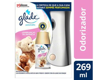 Imagem de Odorizador de Ambiente Spray Glade Automatic - Lembranças de Infância com Refil 269ml