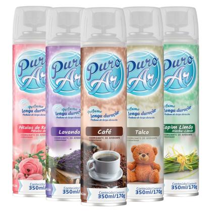 Imagem de ODORIZADOR DE AMBIENTES PURO AR 350ml CAPIM LIMAO ULTRA FRESH - CHEMICOLOR