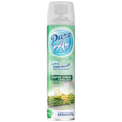 Imagem de ODORIZADOR DE AMBIENTES PURO AR 350ml CAPIM LIMAO ULTRA FRESH - CHEMICOLOR