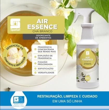 Imagem de Odorizante de Ambientes Spartan Air Essence Chá Branco 500ml