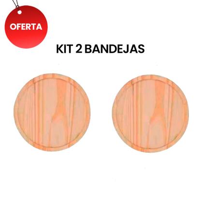 Imagem de OFERTA KIT Mesa posta 4pçs Madeira Boleira, Queijeira, Manteigueira, P. Frios, Grátis Tabua Coração