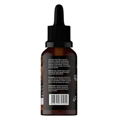 Imagem de Oil Cabelo e Barba Poker Bomba de Crescimento Felps Men - 30ml