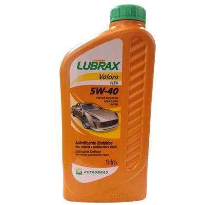 Imagem de Óleo 5W40 Lubrax Valora Top Auto Sintético Óleo de Motor Para Veículos de Alta Performance