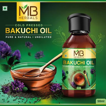 Imagem de Óleo Bakuchi MB Herbals prensado a frio 50ml/50ml