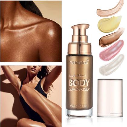Imagem de Óleo Body Shimmer Lezero à prova d'água de longa duração 30 ml