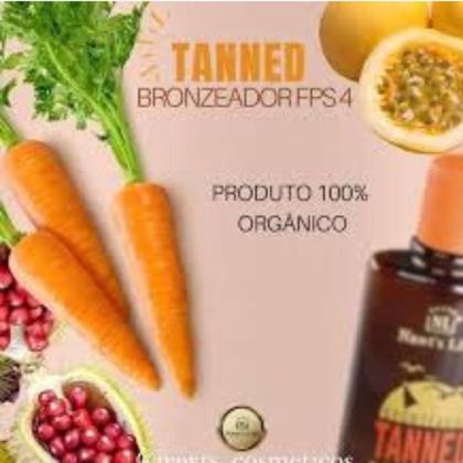 Imagem de Óleo Bronzeador Nawts Life Tanned FPS 4 Urucum Maracujá Bronzeado Intenso e Hidratante 150ml