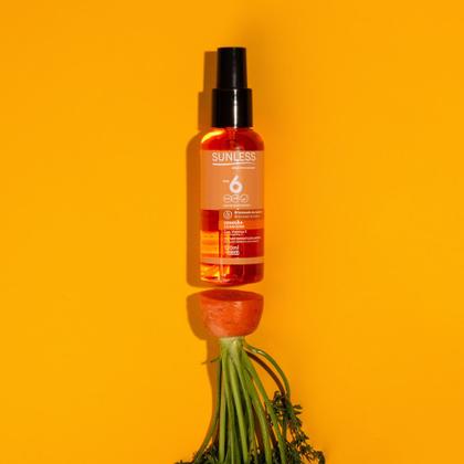 Imagem de Óleo Bronzeador Sunless Cenoura FPS 6 com 120ml