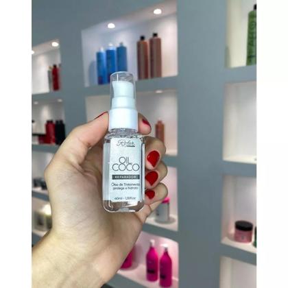 Imagem de Óleo Capilar de Coco 40ml Rofer Profissional