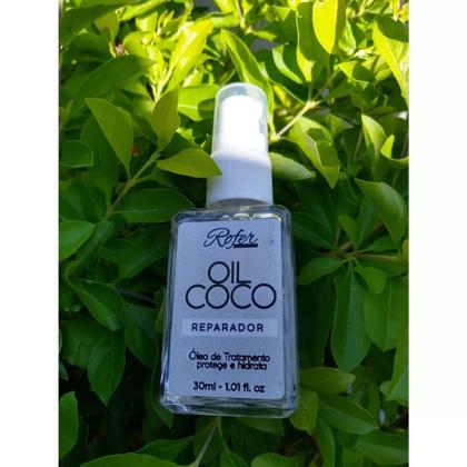 Imagem de Óleo Capilar de Coco 40ml Rofer Profissional