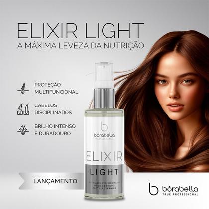 Imagem de Óleo Capilar Elixir Light Bórabella Proteção Térmica - 60ml