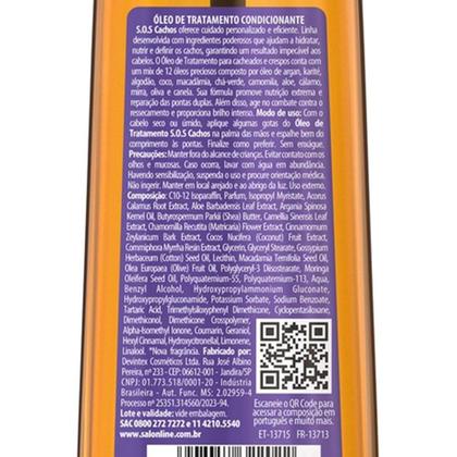 Imagem de Óleo Capilar Salon Line SOS Cachos Super Óleos 100ml