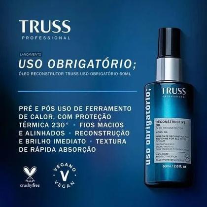 Imagem de  Óleo Capilar Truss Uso Obrigatório Reconstrutor  60ml