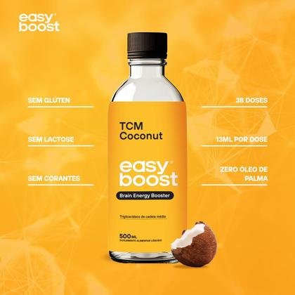 Imagem de Óleo Coconut Tcm Easy Boost Mct Puro 100% Do Coco 500ml - Without flavor