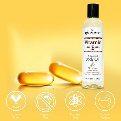 Imagem de Óleo Corporal Cococare Antioxidante Natural de Vitamina E 250mL