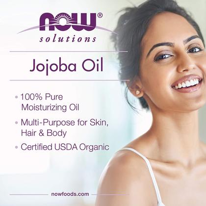 Imagem de Óleo corporal NOW Solutions Organic Jojoba 30ml