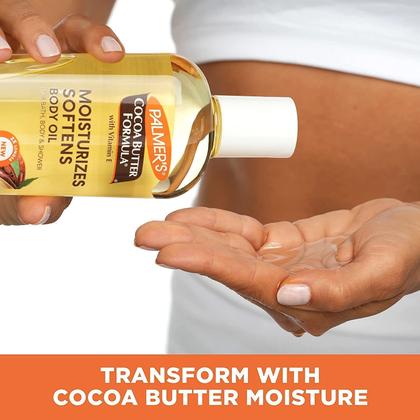 Imagem de Óleo corporal Palmer's Cocoa Butter com vitamina E 250 ml (pacote com 3)