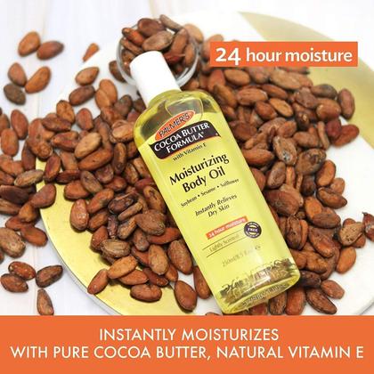 Imagem de Óleo corporal Palmer's Cocoa Butter com vitamina E 250 ml (pacote com 3)