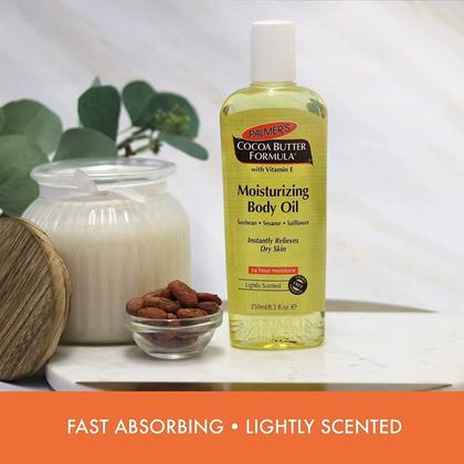 Imagem de Óleo corporal Palmer's Cocoa Butter com vitamina E 250 ml (pacote com 3)