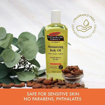 Imagem de Óleo corporal Palmer's Cocoa Butter com vitamina E 250 ml (pacote com 3)
