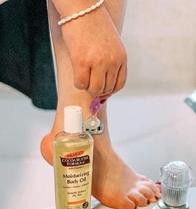 Imagem de Óleo corporal Palmer's Cocoa Butter com vitamina E 250 ml (pacote com 3)