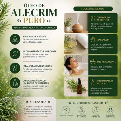 Imagem de Óleo de Alecrim 100% Puro 20ml