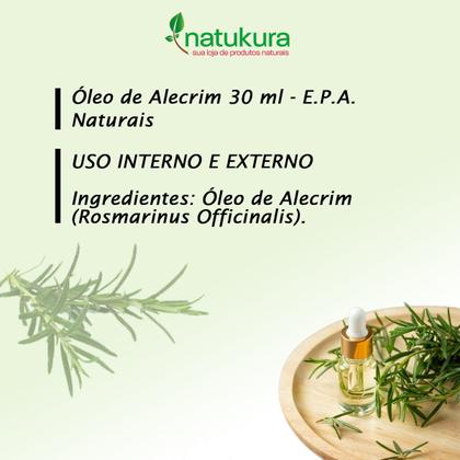 Imagem de Óleo de Alecrim 30ml - E.P.A Naturais