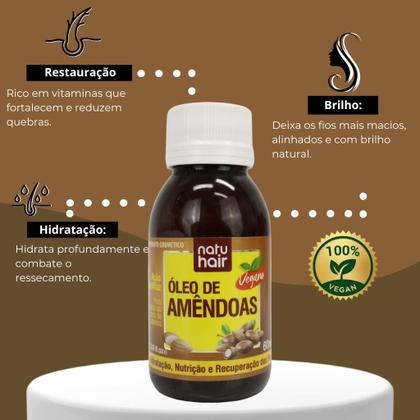 Imagem de Óleo de Amêndoas NatuHair 60ML
