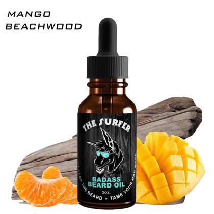 Imagem de Óleo de barba Badass Beard Care Surfer Scent 30 ml 100% natural