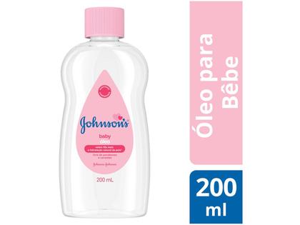Imagem de Óleo de bebê Johnsons - 200ml - Puro