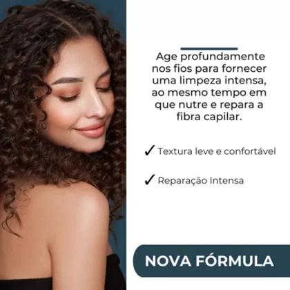 Imagem de Óleo de Cabelo Finalizador Umectação Ondulados Cacheados Crespos 90ml Vult
