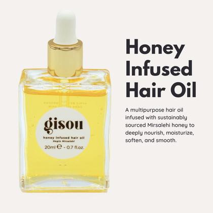 Óleo de Cabelo Gisou Honey Infused - 20ml - Óleo Capilar