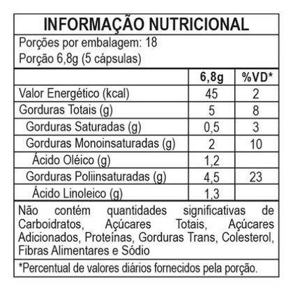 Imagem de Óleo De Cártamo- 1000mg por Cápsula- 120 Caps. Global