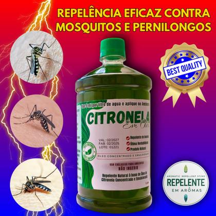 Imagem de Óleo de citronela concentrado 2x1l  solução natural - spray gratis