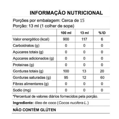 Imagem de Óleo de Coco 100ml Pouch Extra Virgem 100% Natural - Copra